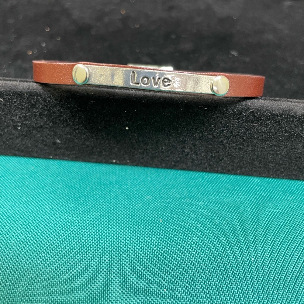 Plunder Brown 'Love' Bracelet